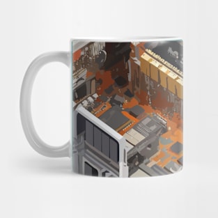 Isometric server Mug